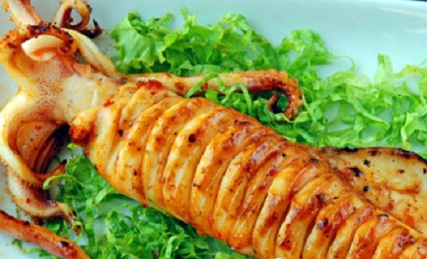 cách làm mực ống nướng muối ớt ngon