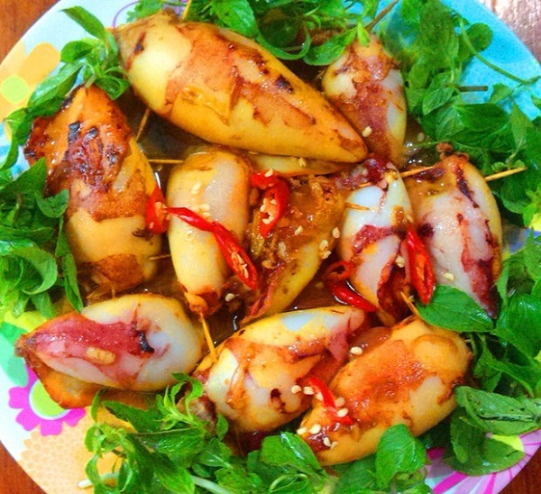 cách làm mực trứng