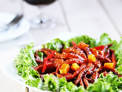 cách ướp bạch tuộcngon bạch tuộc nướng được ướp kiểu Hàn