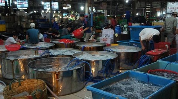 chợ hải sản bình điền