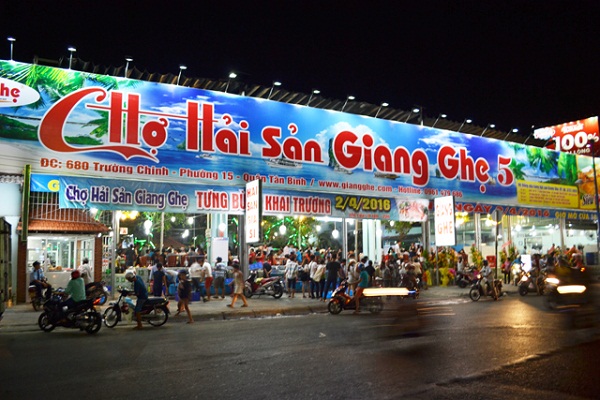 cho hai san giang ghe