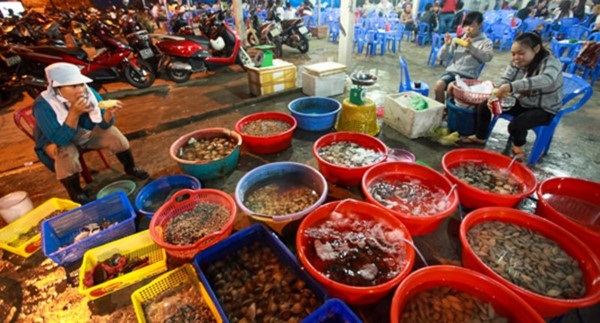 chợ hải sản tphcm