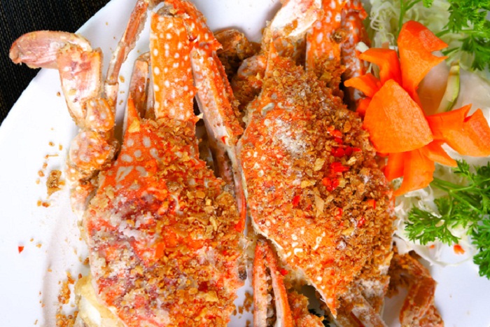 ghe rang muoi Ghẹ rang muối