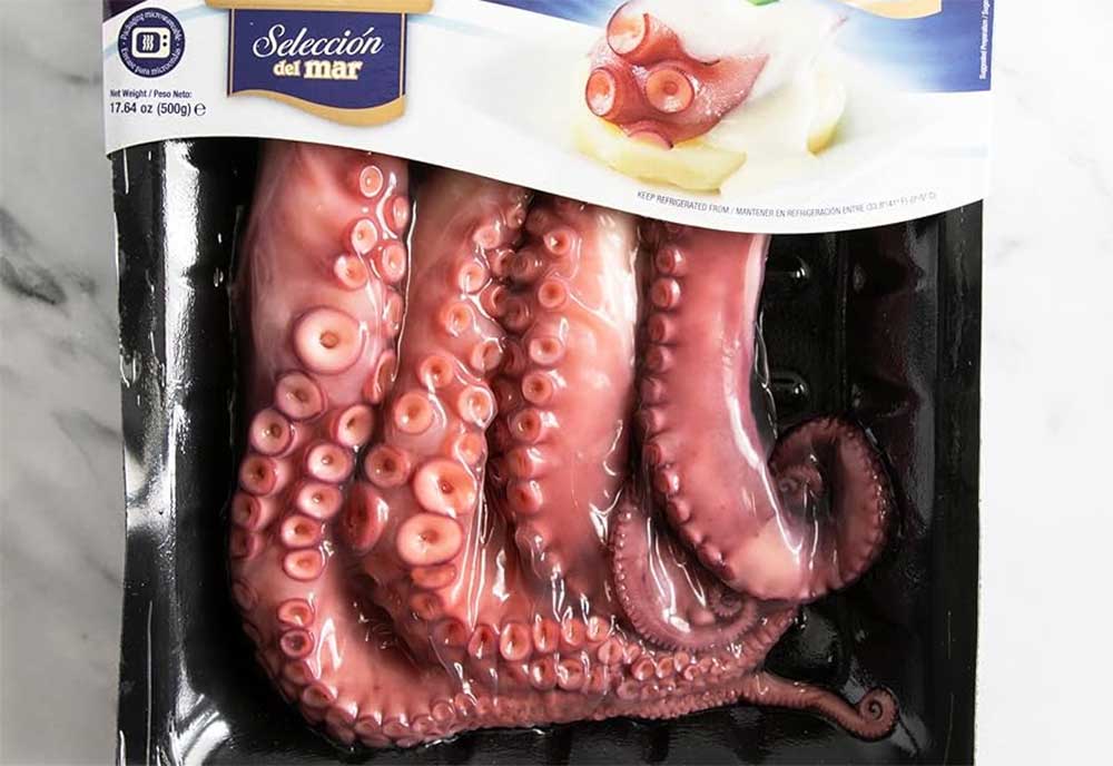 râu bạch tuộc khổng lồ đông lạnh nhập khẩu