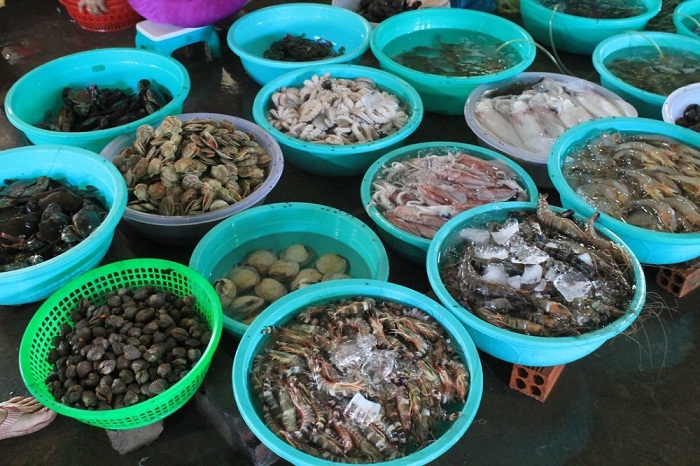 hải sản tươi sống giao hàng tận nhà