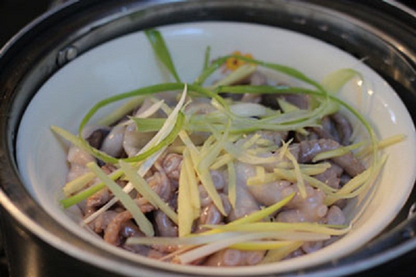 hấp bạch tuộc