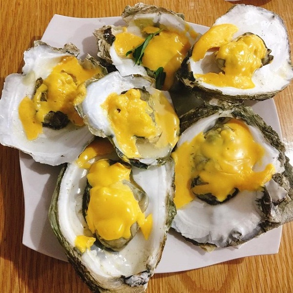 hàu nướng