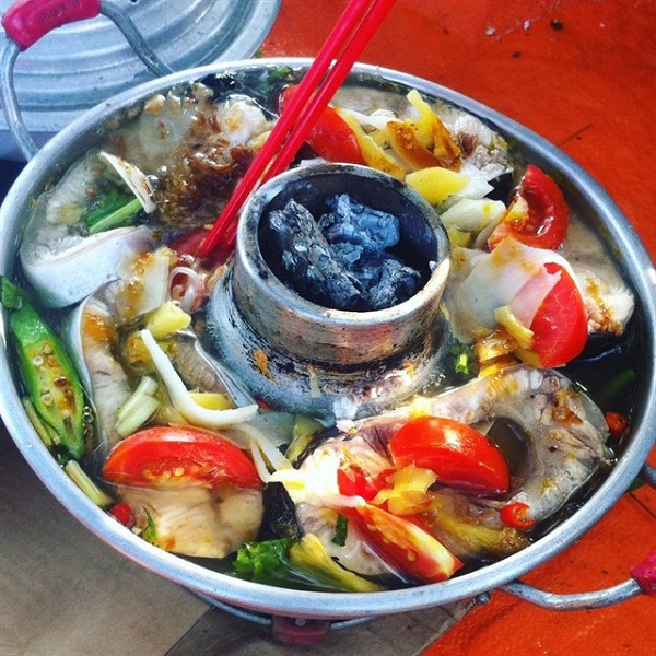 lẩu cá basa