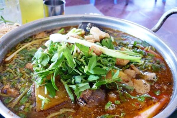 lẩu cá bớp