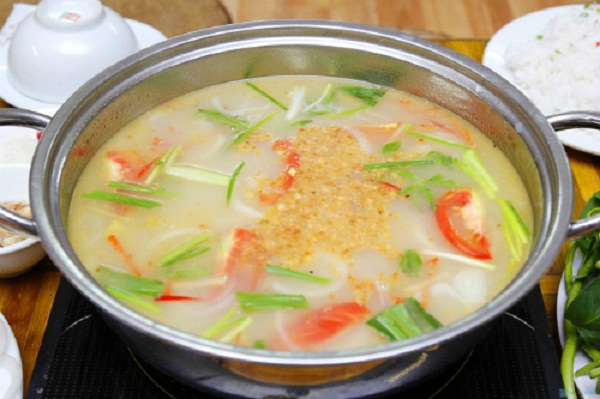 món bạch tuộc nhúng mẻ