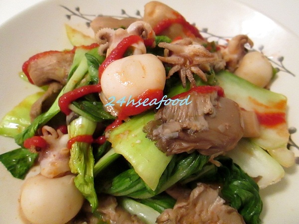 muc nang xao mực nang xào