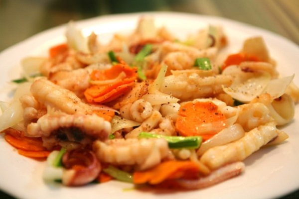 mực nang làm gì ngon
