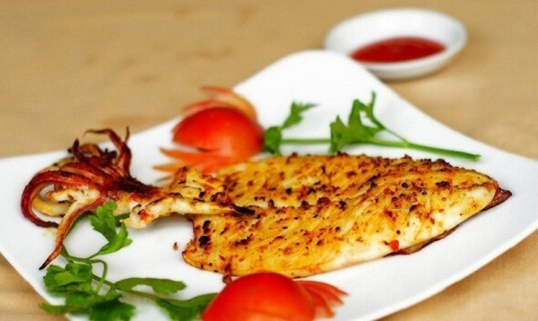 mực nướng muối ớt