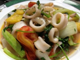 mực xào tỏi muc xao toi