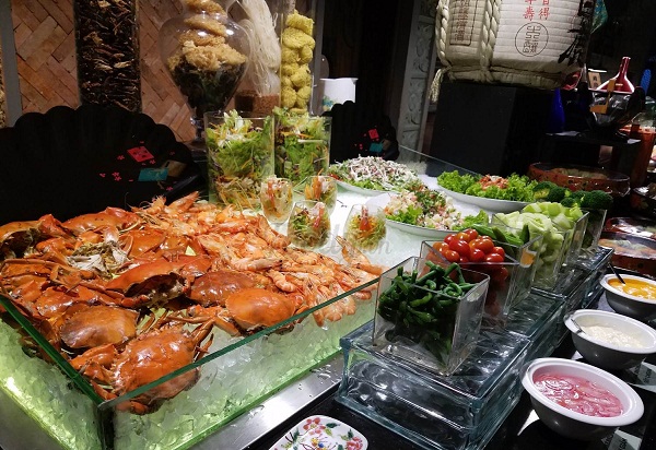nhà hàng buffet hải sản