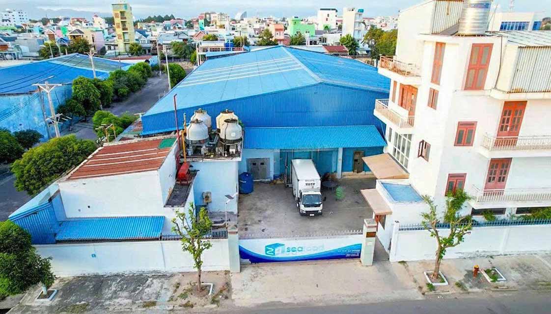 nhà máy chế biến sản xuất hải sản đông lạnh 24hseafood