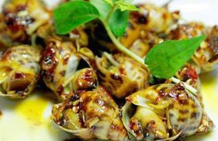 ốc hương xào me