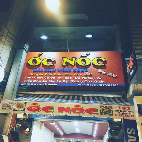 quán ốc vũng tàu