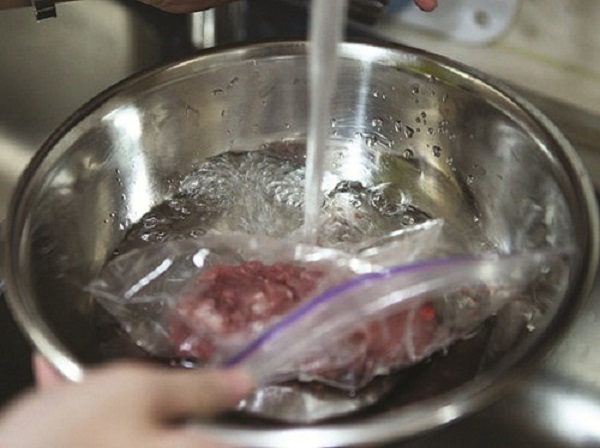 rã đông thực phẩm