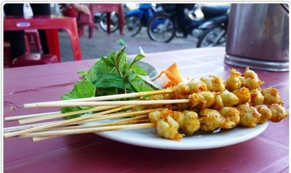 răng mực nướng