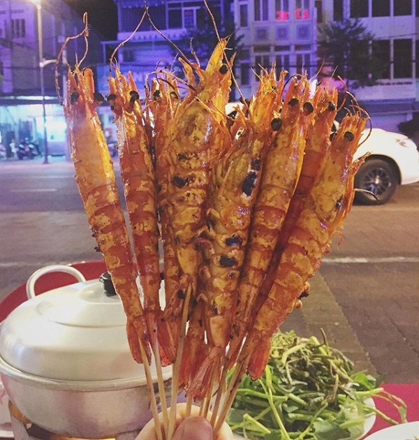 tôm nướng