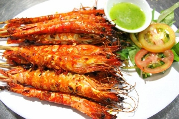 tôm sú nướng