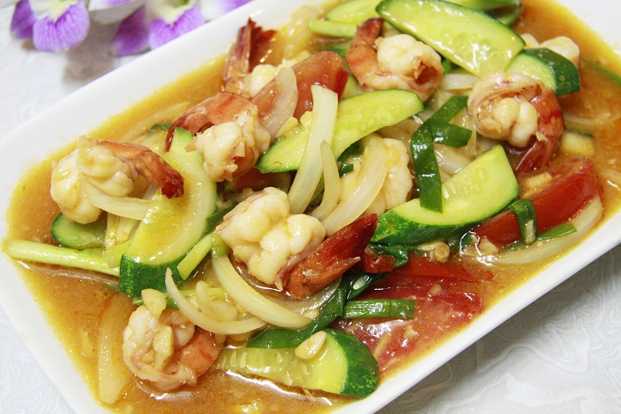 tôm xào chua ngọt