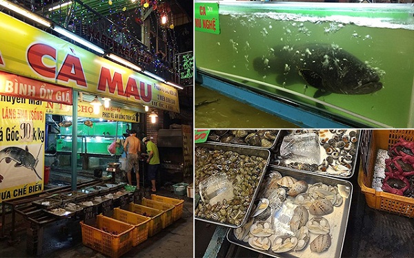 vựa hải sản tư ốc lầu
