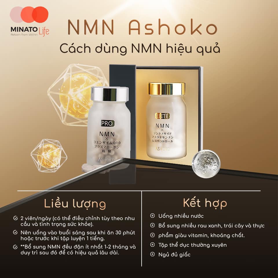 Cách sử dụng NMN hiệu quả