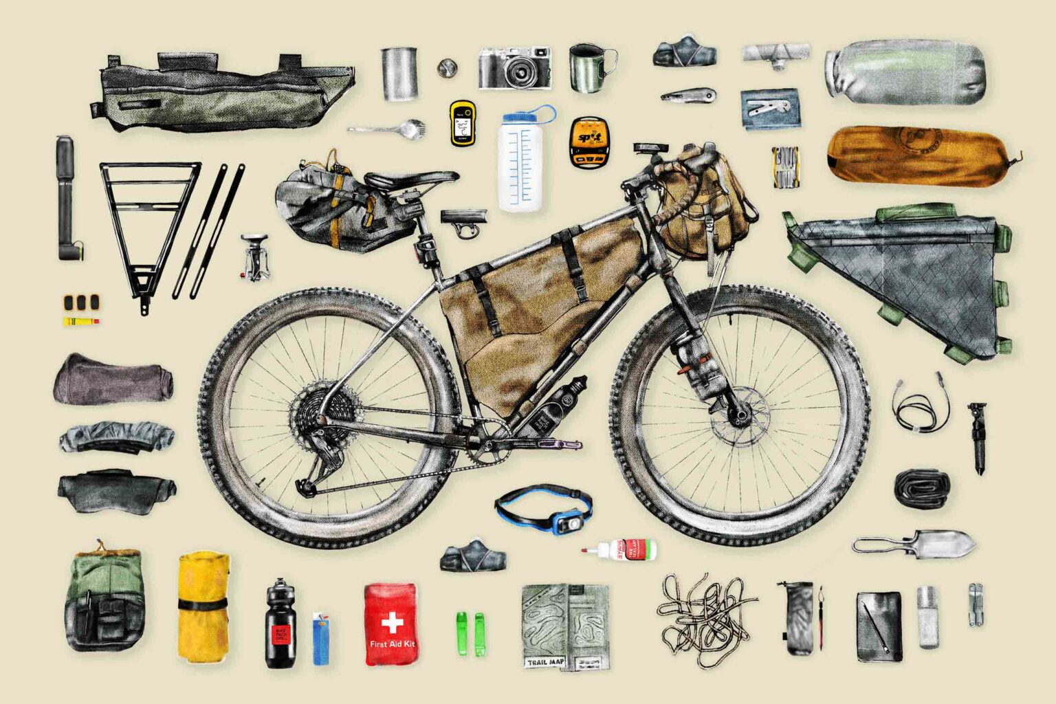 Bikepacking là gì? Sự khác biệt so với Touring Bike