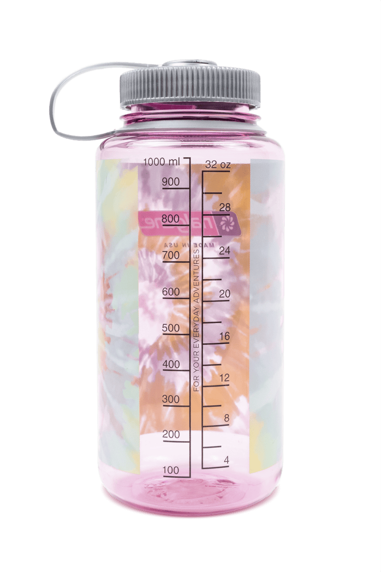 Bình Nước Nalgene Wide Mouth Tie-Dye Print Bottles 32oz/1000ml