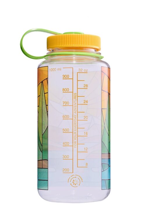 Bình Nước Nalgene Wide Mouth Stained Glass Print Bottles 32oz/1000ml