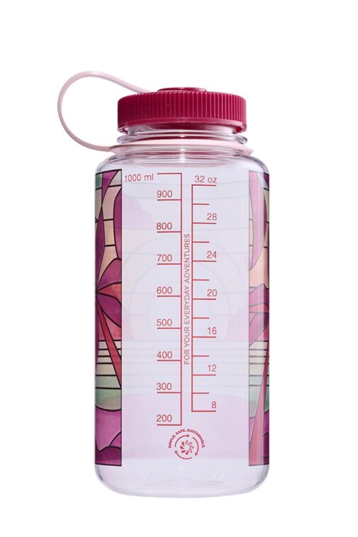 Bình Nước Nalgene Wide Mouth Stained Glass Print Bottles 32oz/1000ml