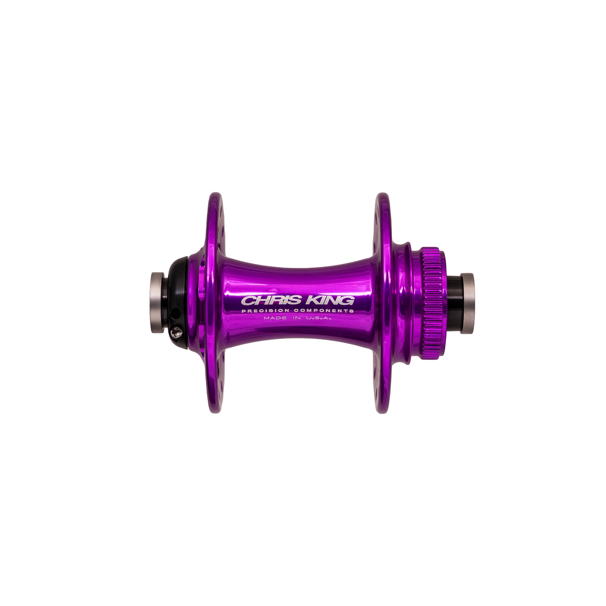 Chris King R45 Centerlock Front Hub 12x100, 3D Violet