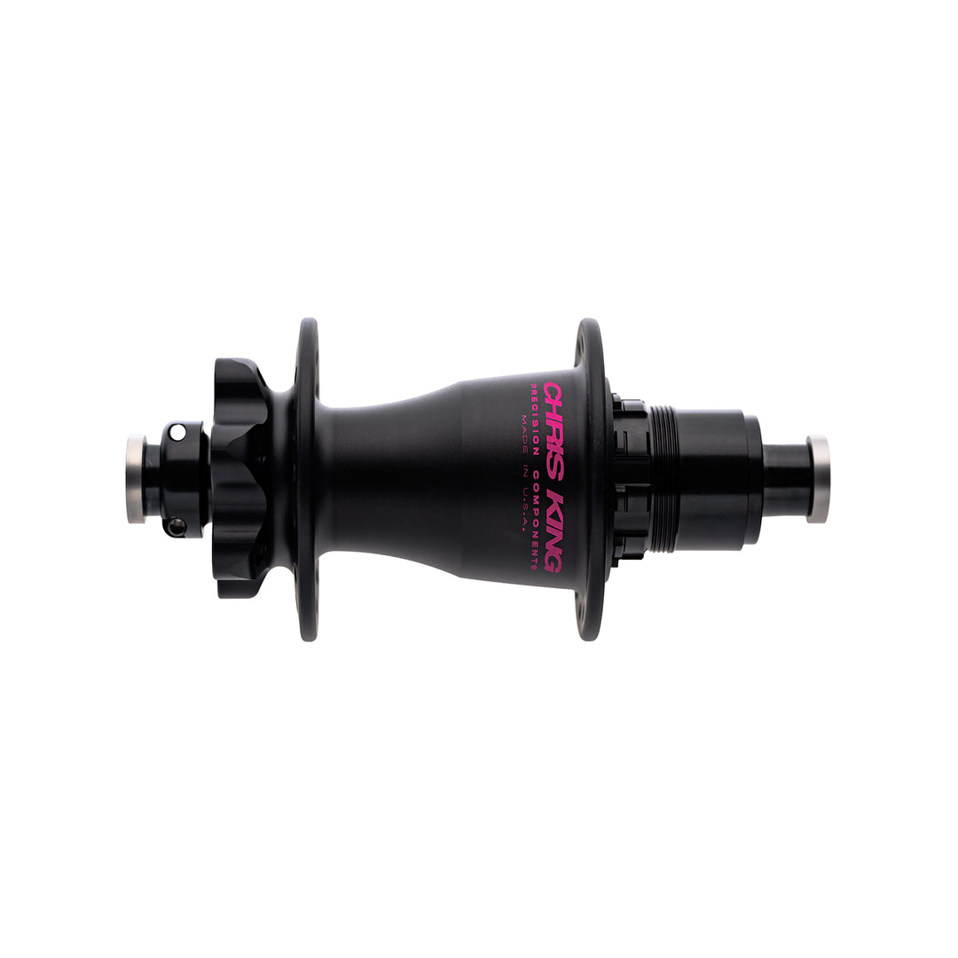 Chris King Boost 6-Bolt Rear Hub 12x148, Two Tone Black Punch