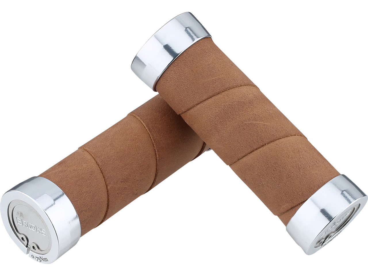 Tay Nắm Xe Đạp Brooks England Slender Leather Handlebar Grips