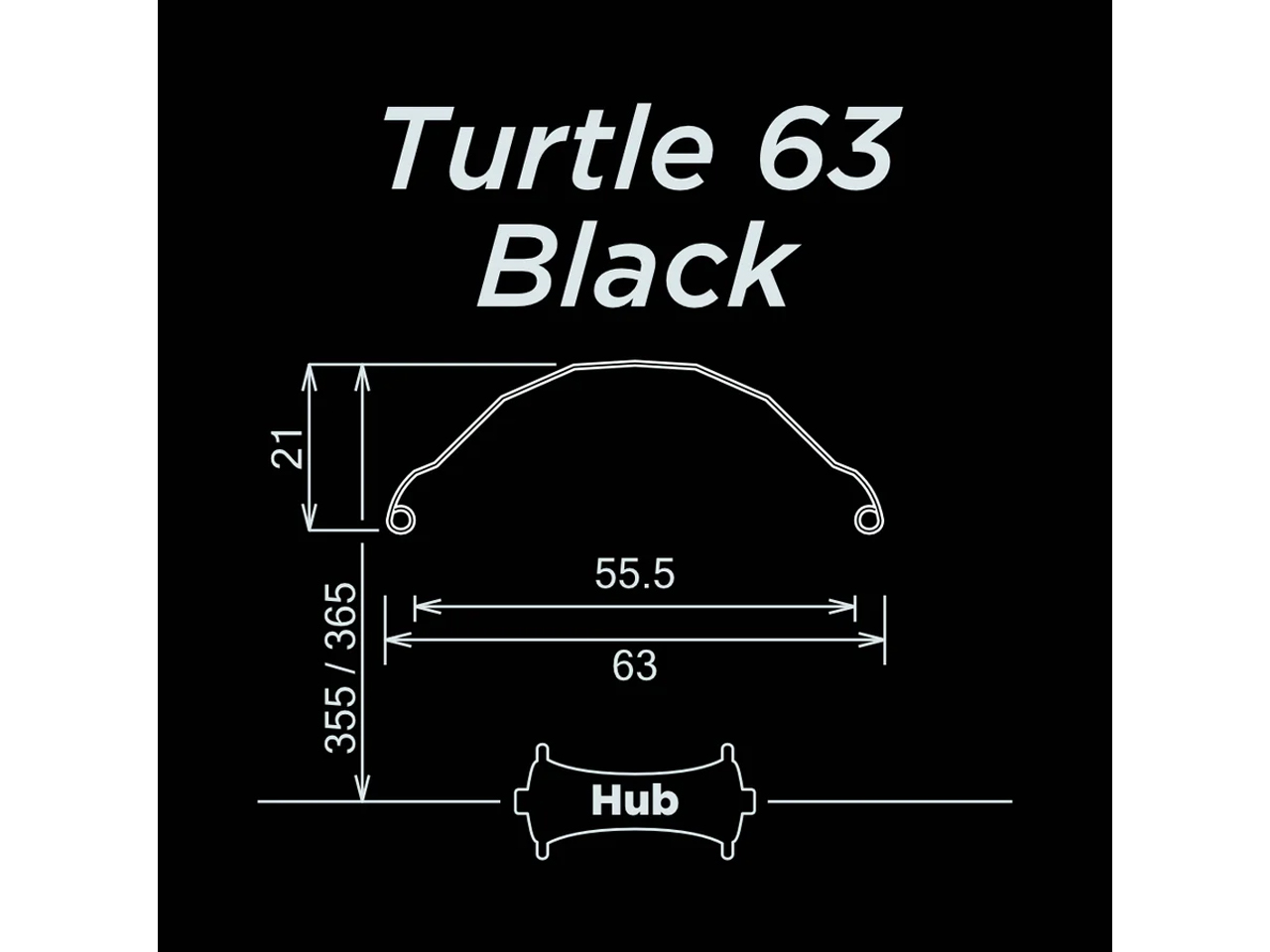 Dè Chắn Bùn SIMWORKS Turtle 63 Fender Set