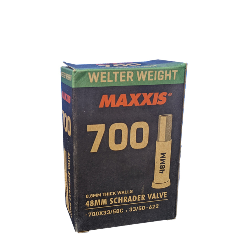 Ruột/Săm Xe Đạp Maxxis Welterweight 700 x 33/50c Van Pháp F/V 48mm