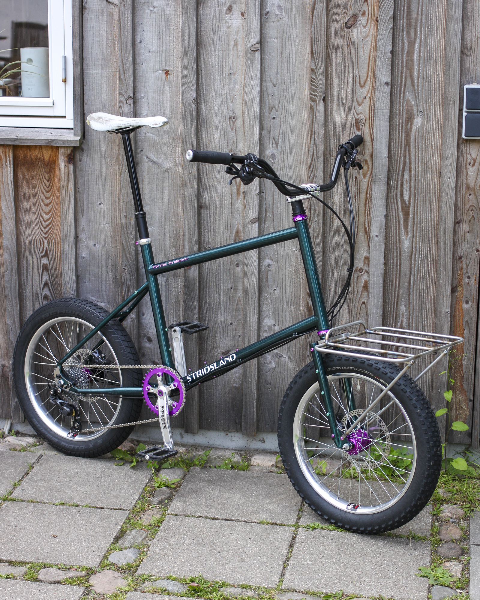 Khung Xe Đạp Stridsland Boom Boat Framekit – Steel