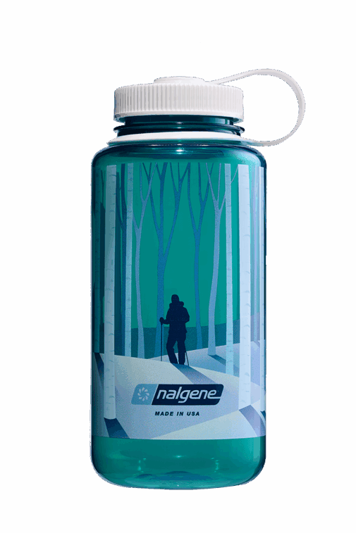 Bình Nước Nalgene Wide Mouth Negative Landscape 32oz/1000ml