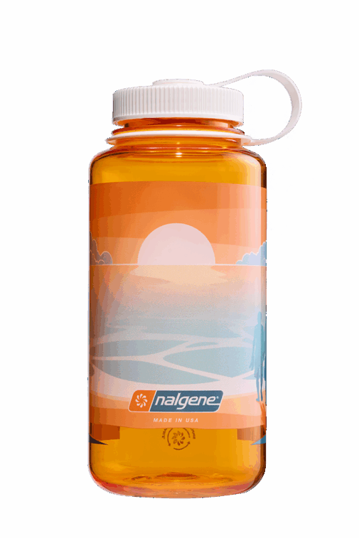 Bình Nước Nalgene Wide Mouth Negative Landscape 32oz/1000ml