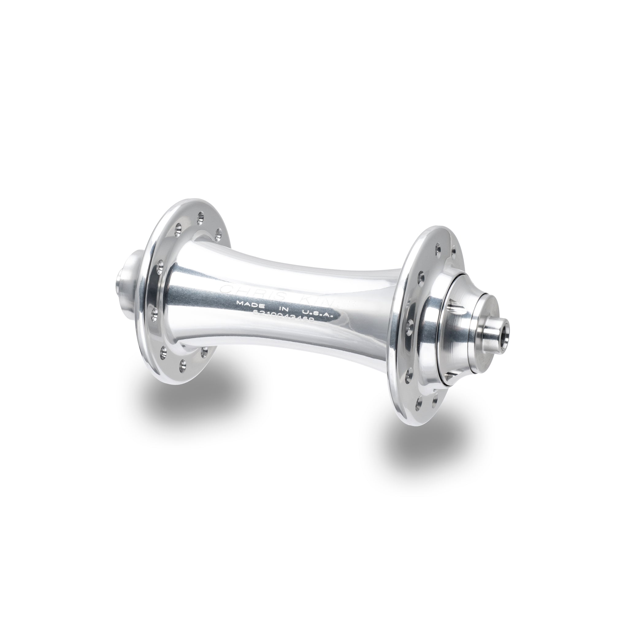 Chris King R45 Front Hub QRx100, Silver