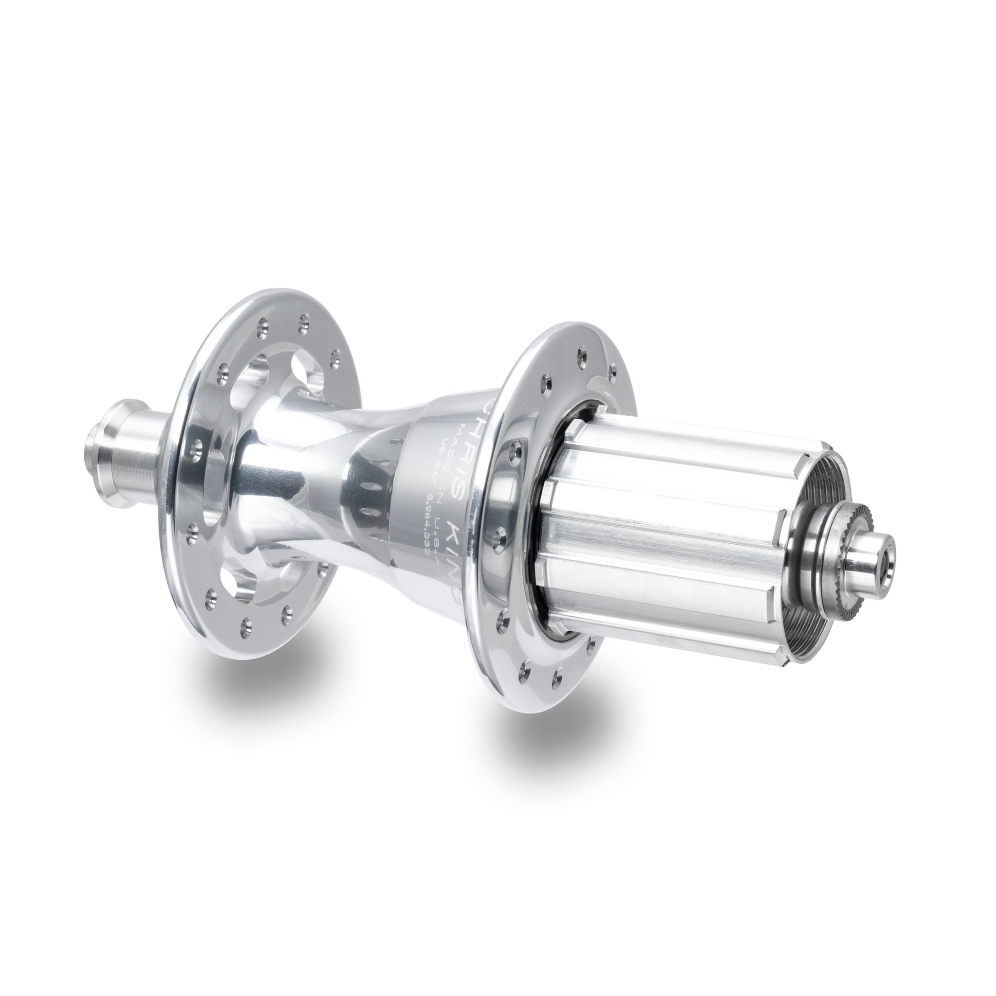 Chris King R45 Rear Hub QRx130, Silver