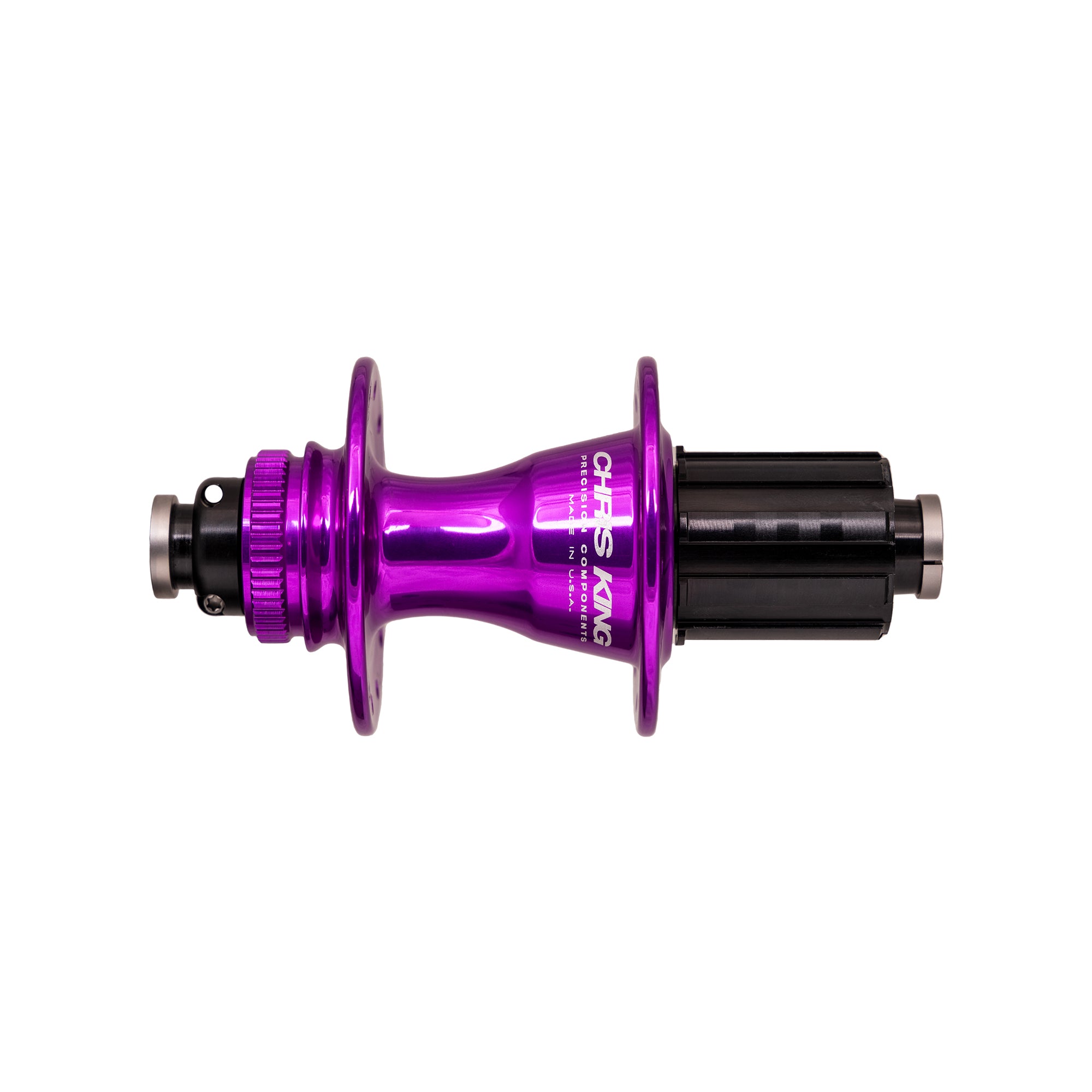 Chris King R45 Centerlock Rear Hub 12x142, 3D Violet
