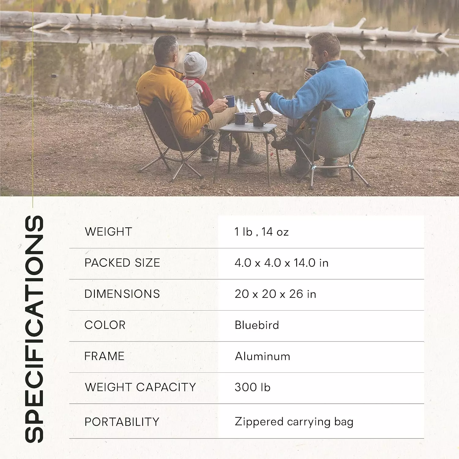 NEMO Moonlite Reclining Camp Chair