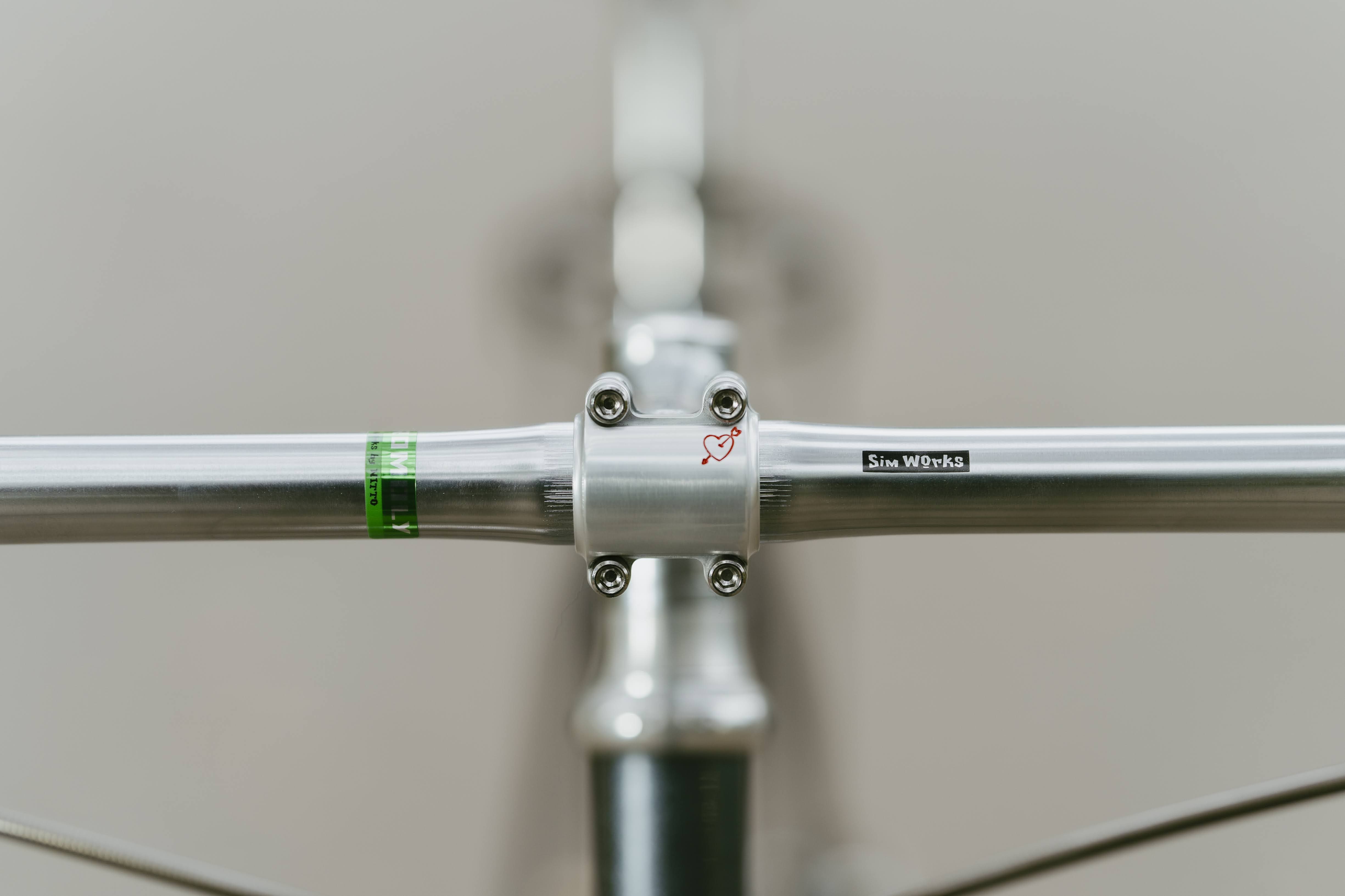 Ghi Đông Xe Đạp SIMWORKS Big Little Nick CrMo Bar 25.4x700