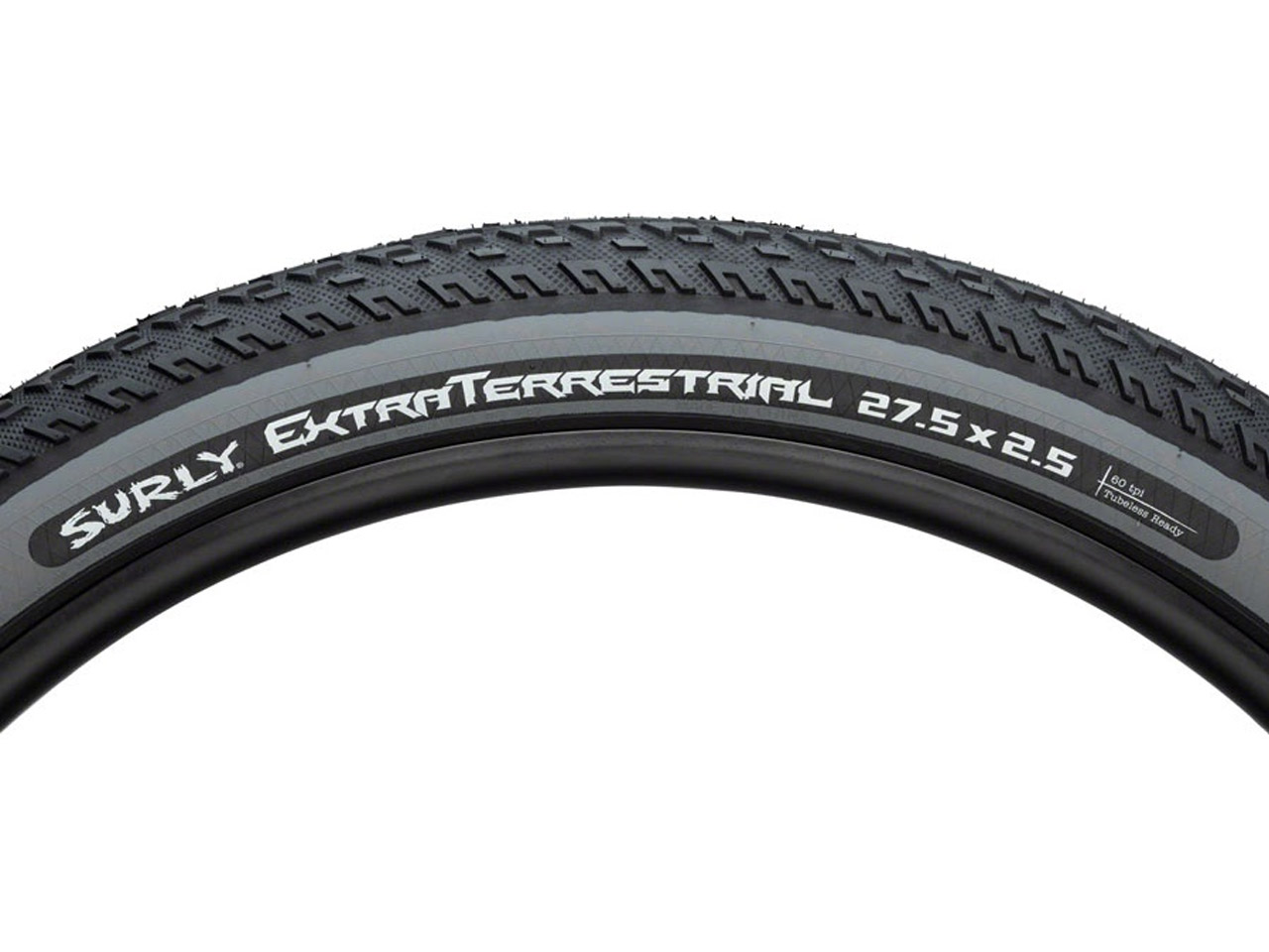 Vỏ Xe Đạp Surly ExtraTerrestrial Tire | 27.5 x 2.5, Tubeless, Black/Slate, 60tpi