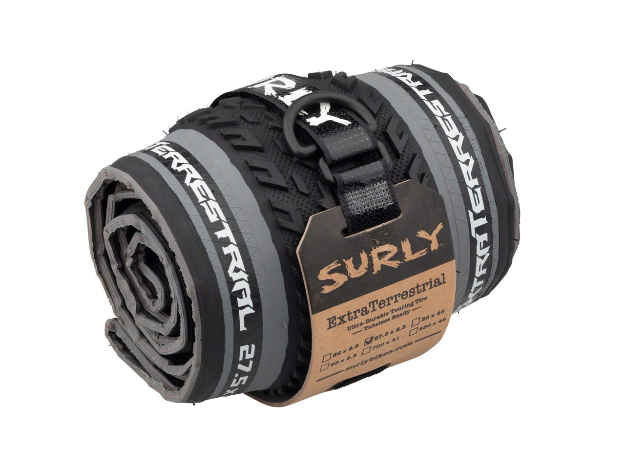 Vỏ Xe Đạp Surly ExtraTerrestrial Tire | 27.5 x 2.5, Tubeless, Black/Slate, 60tpi