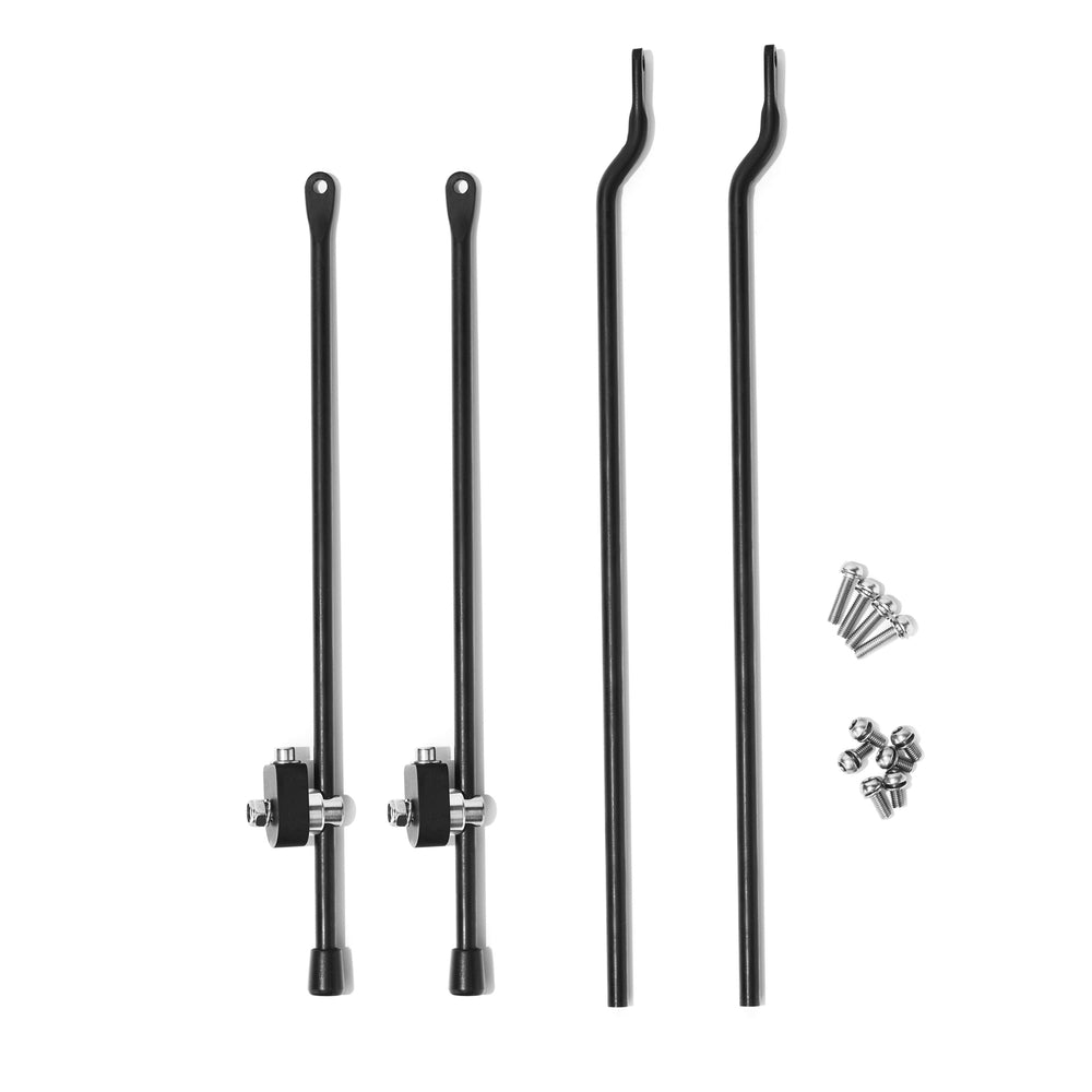 Rack Trước/Sau Chromoly Pannier Rack