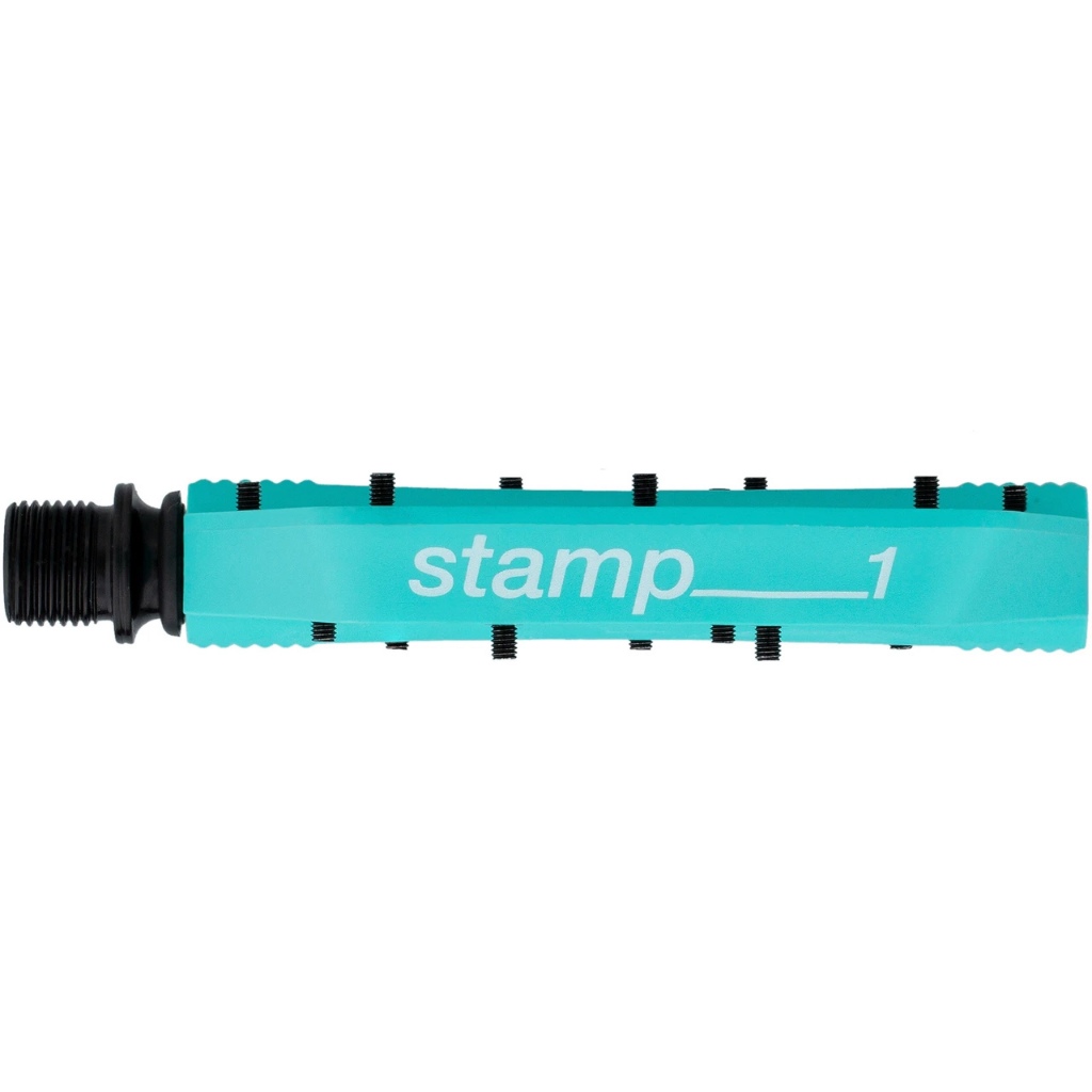 Bàn Đạp crankbrothers Stamp 1 Platform Pedals/ Turquoise